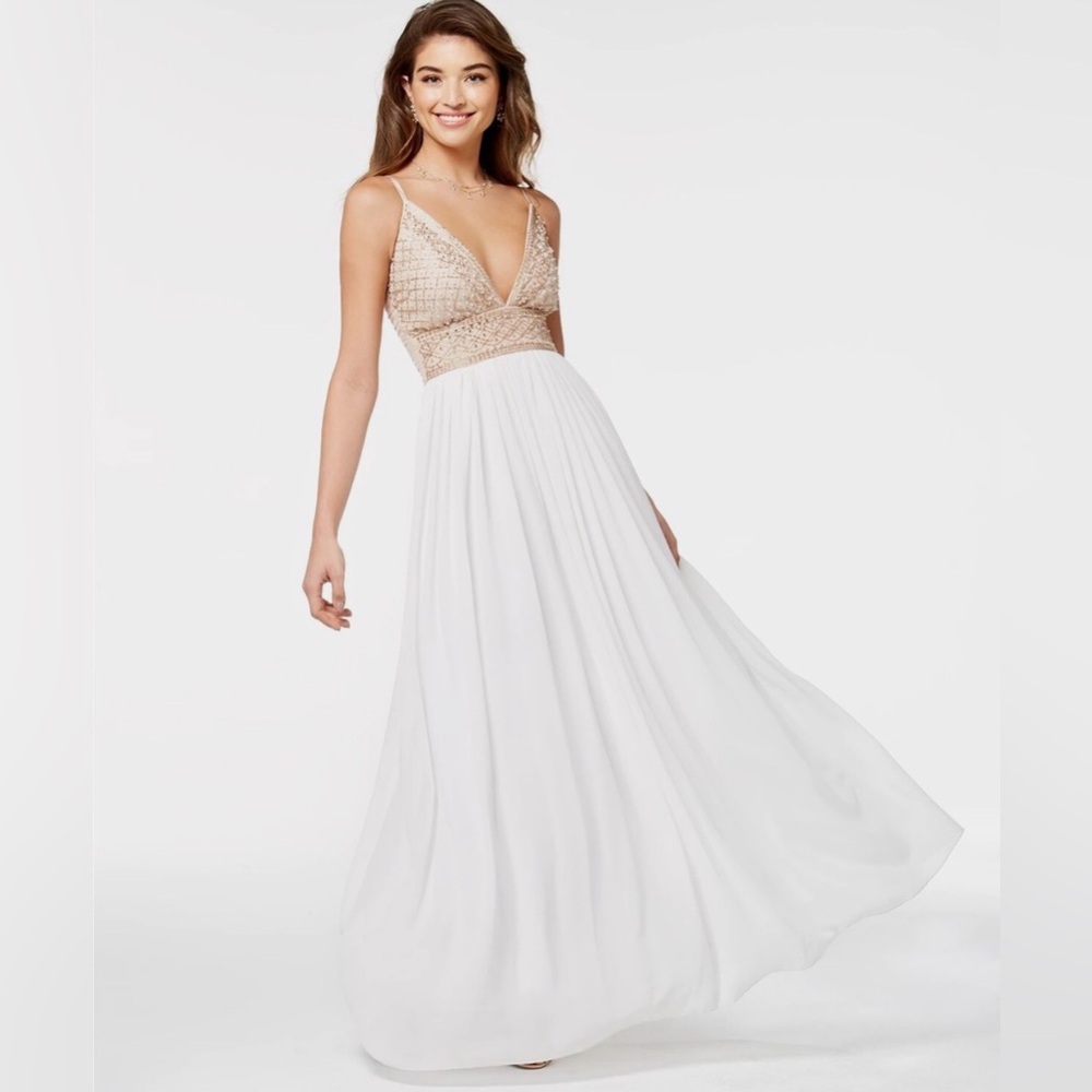 Speechless beaded Evening Gown